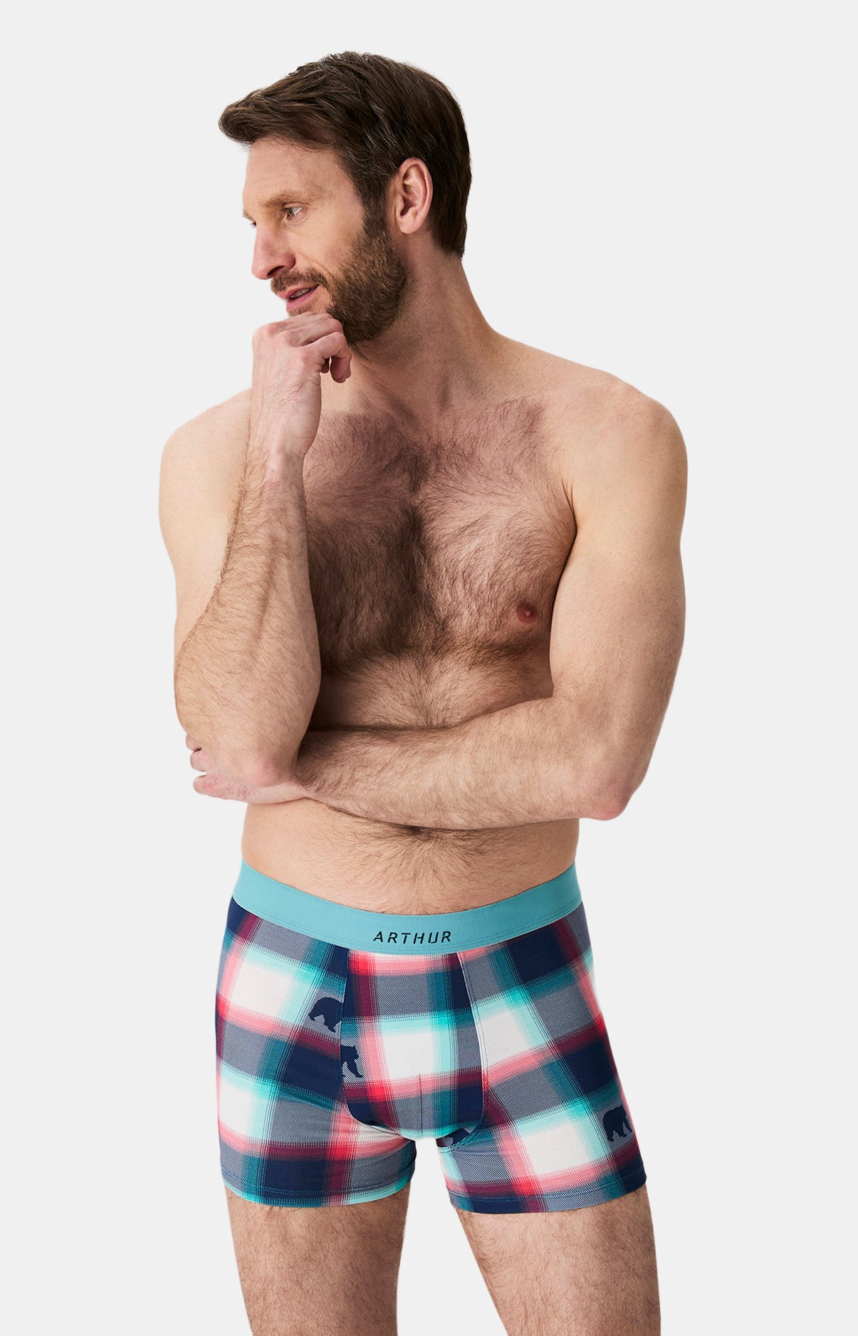 Boxers homme Bear MULTICOLORE 4