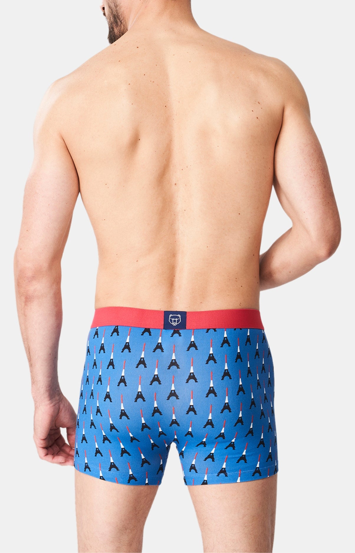 Boxer Homme Tour Eiffel Homme Bleu 5