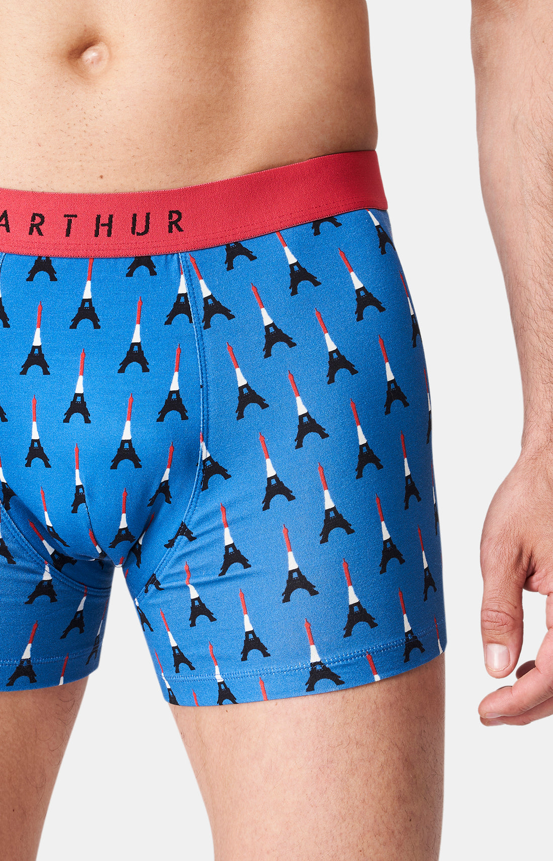 Boxer Homme Tour Eiffel Homme Bleu 2