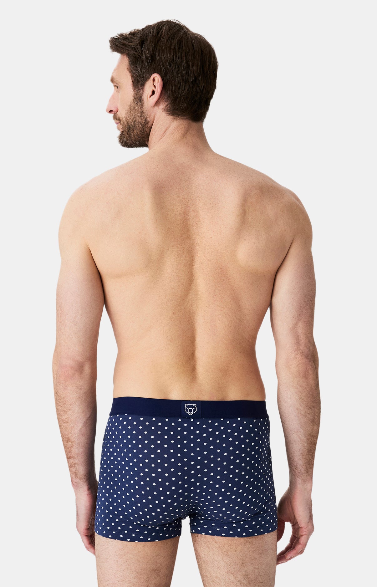 Boxers homme Petit Pois MARINE 6