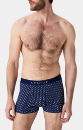 Boxers homme Petit Pois MARINE 4
