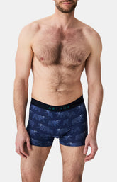 Boxers homme Nuit Polaire MARINE 1