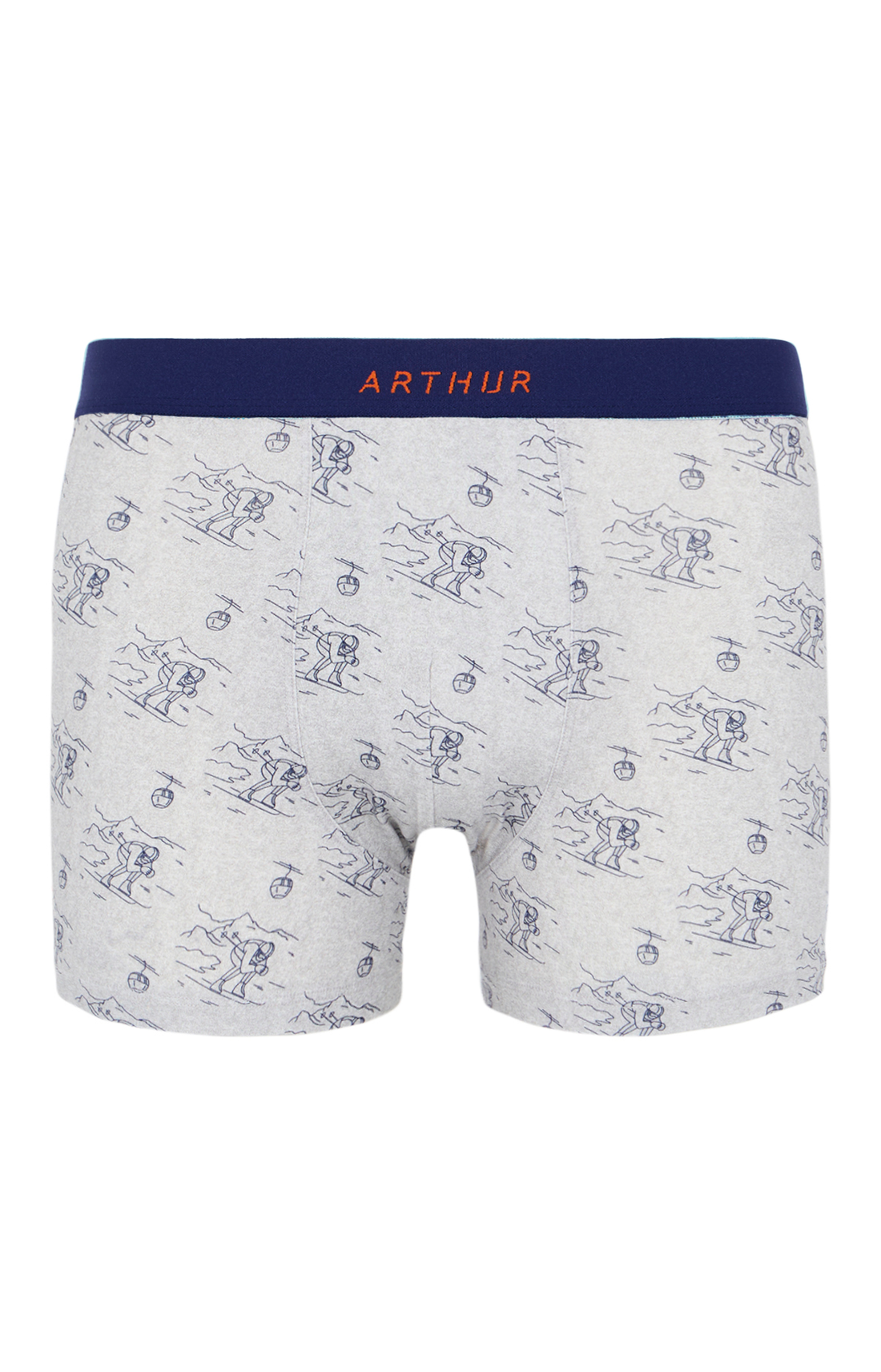Boxers homme Tout schuss GRIS 3