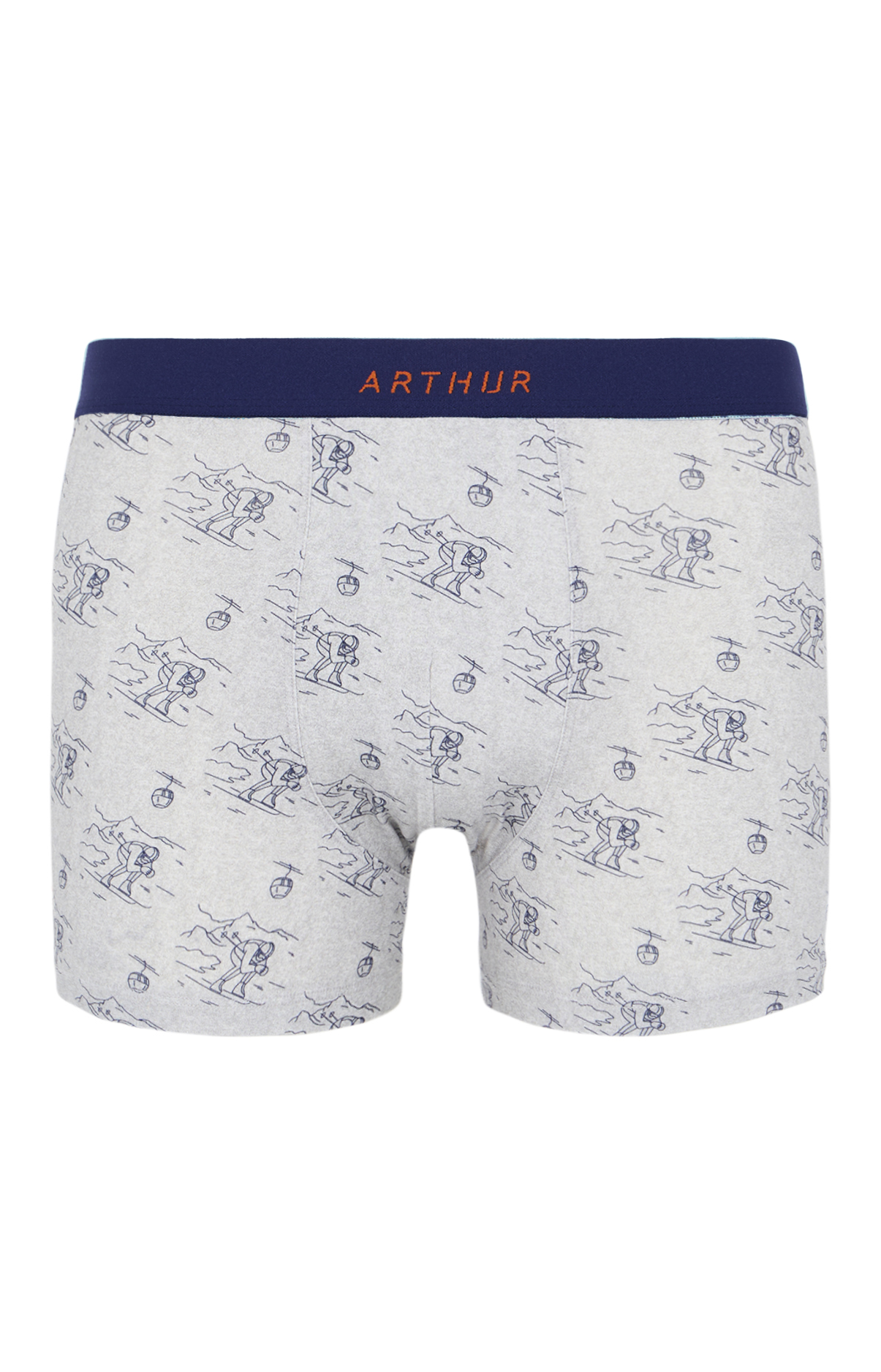 Boxers homme Tout schuss GRIS 3