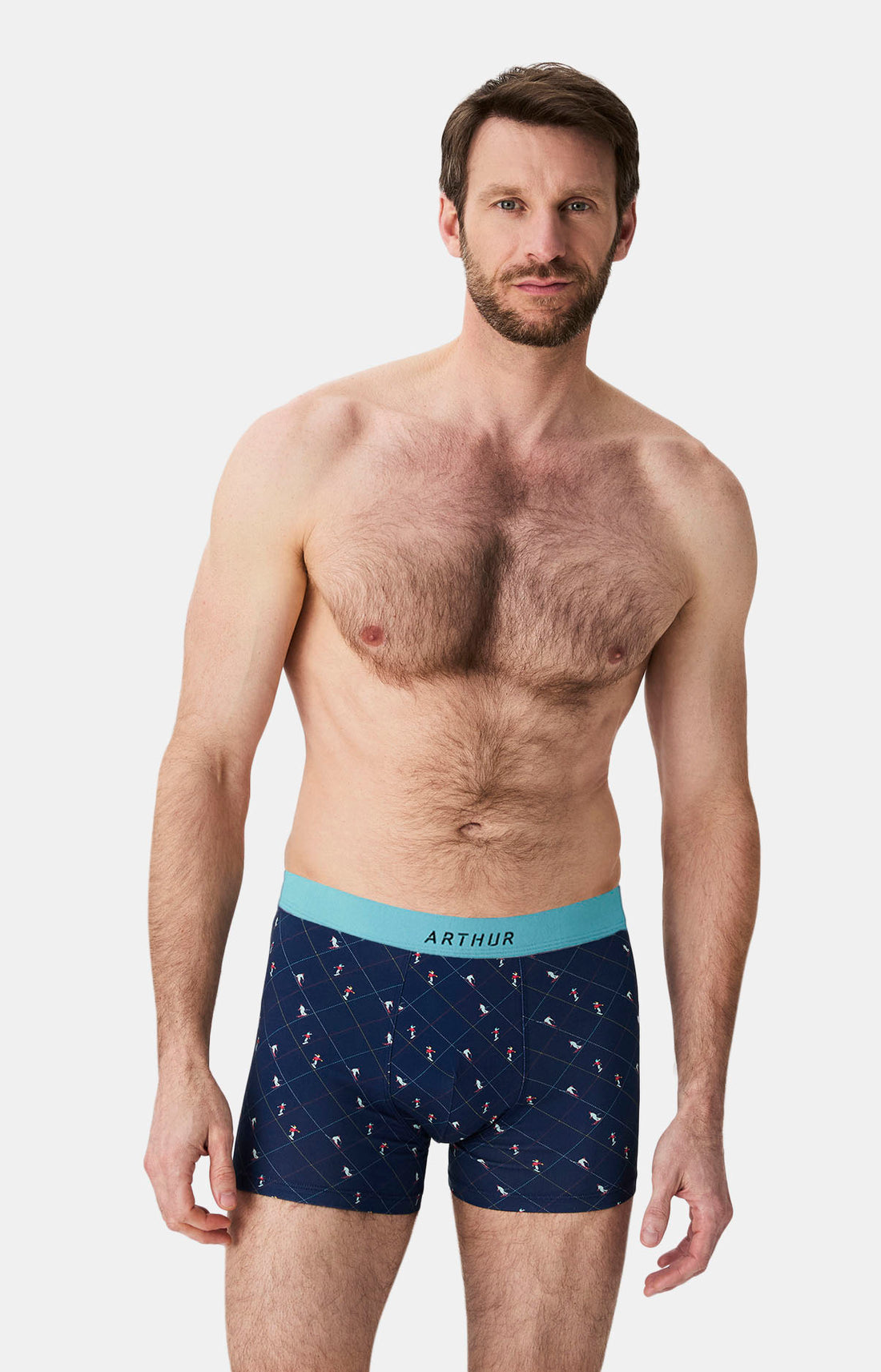 Boxers homme Ski MARINE 1