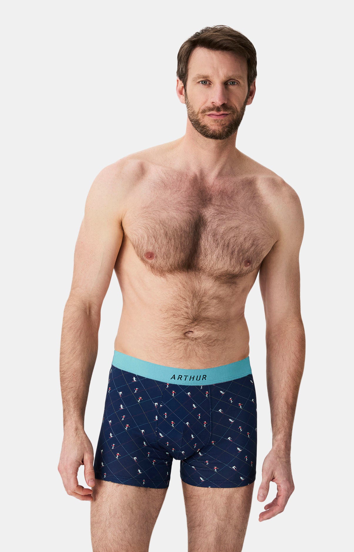 Boxers homme Ski MARINE 1