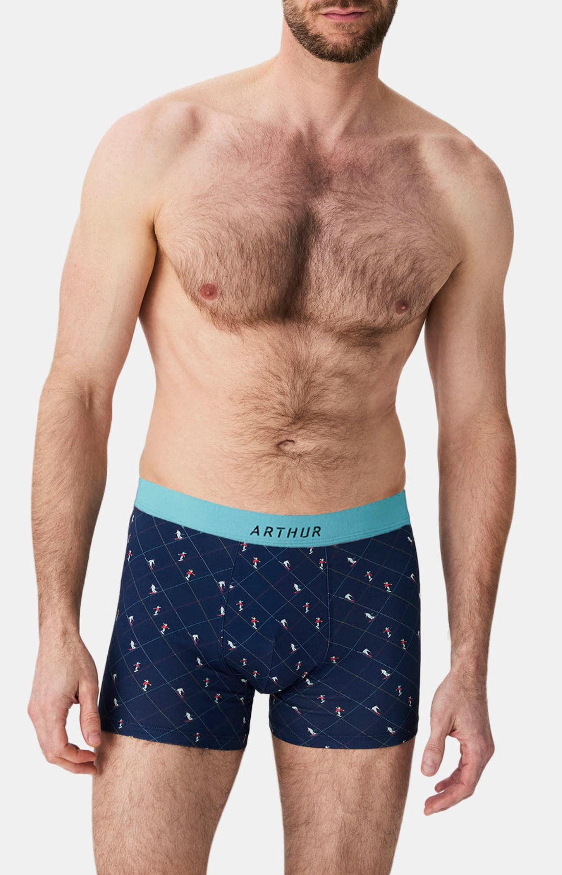 Boxers homme Ski MARINE 1