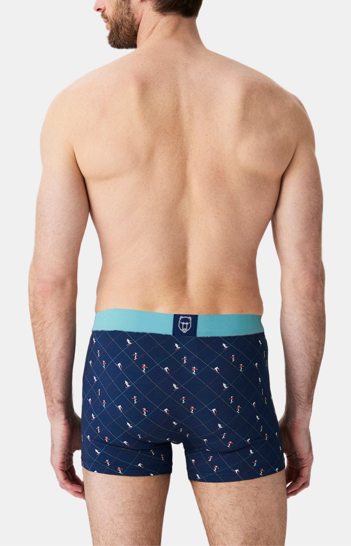 Boxers homme Ski MARINE 6