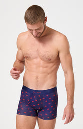 Boxer homme Kiss Imprimé bisous rouge à lèvre 4