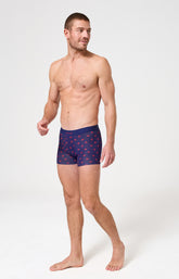 Boxer homme Kiss Imprimé bisous rouge à lèvre 5