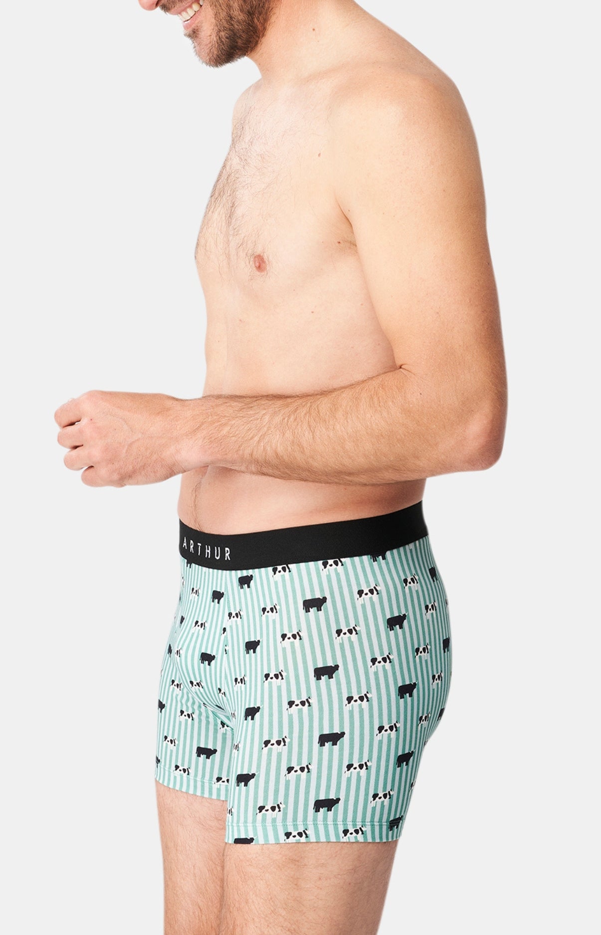 Boxer Homme Meeuuh Homme Vert 4