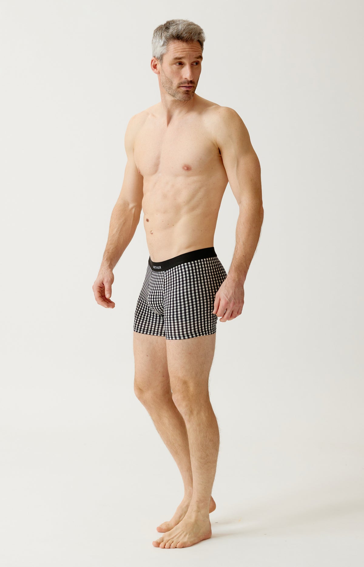 Boxers homme Vichy NOIR 4