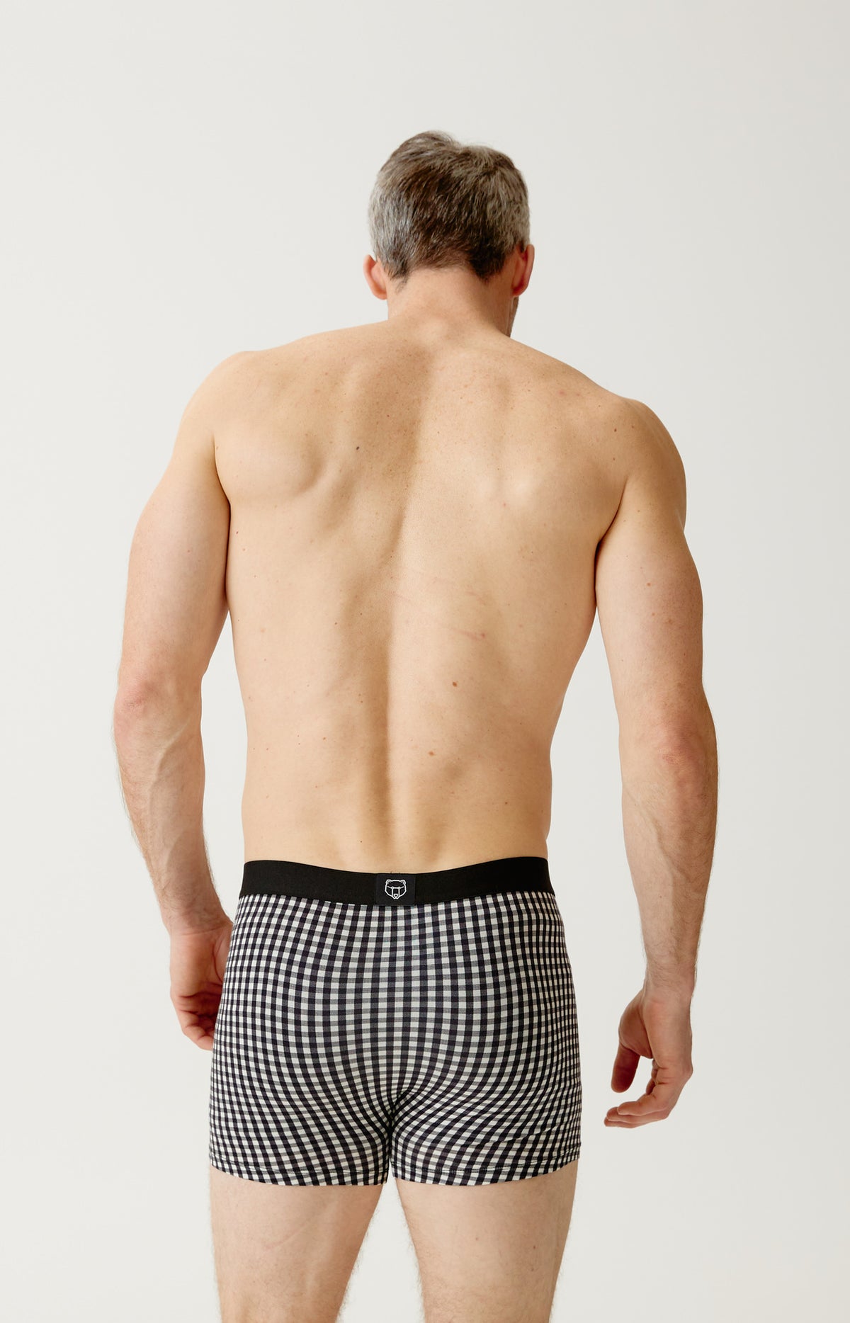 Boxers homme Vichy NOIR 5
