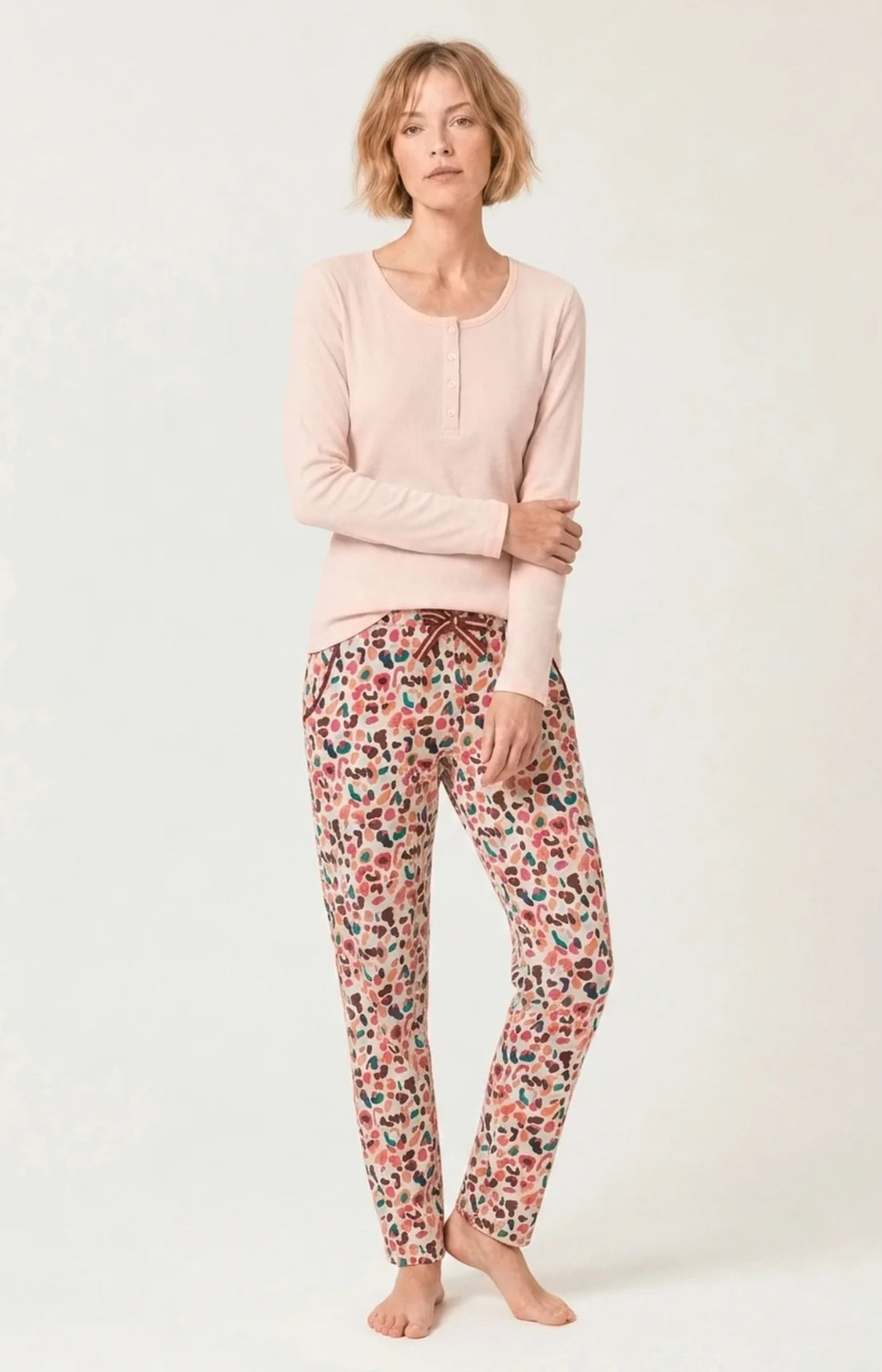 Pantalon en jersey de coton léger - Léopoldine