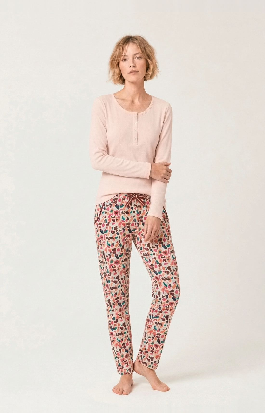 Pantalon en jersey de coton léger - Léopoldine