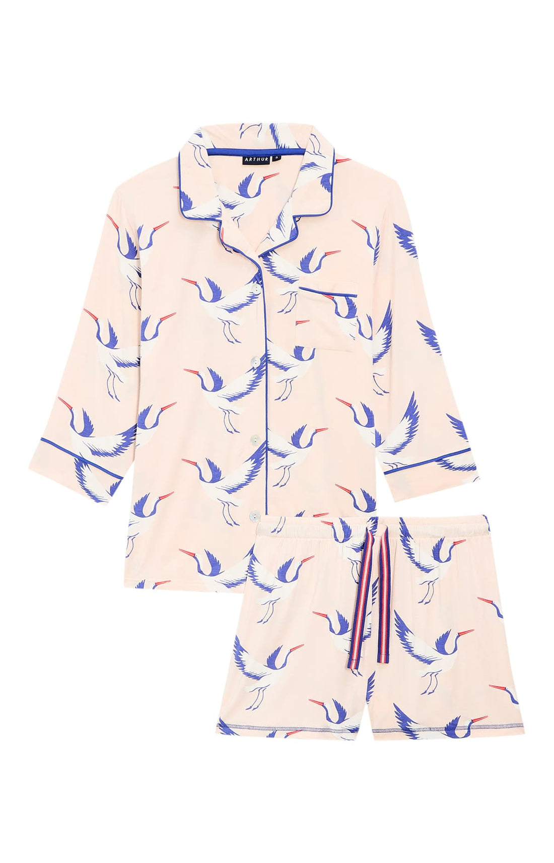 Pyjama court boutonné - Birdie