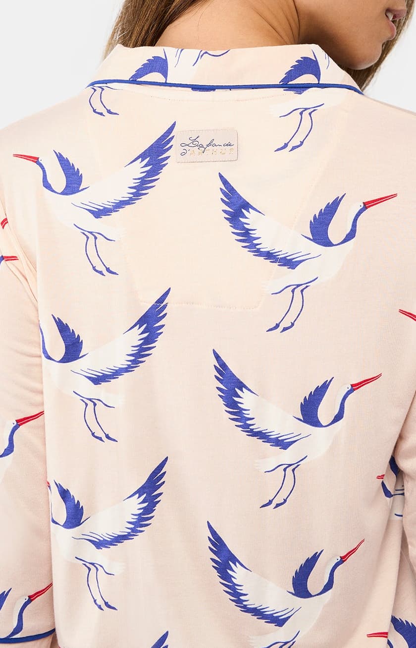 Pyjama court boutonné - Birdie