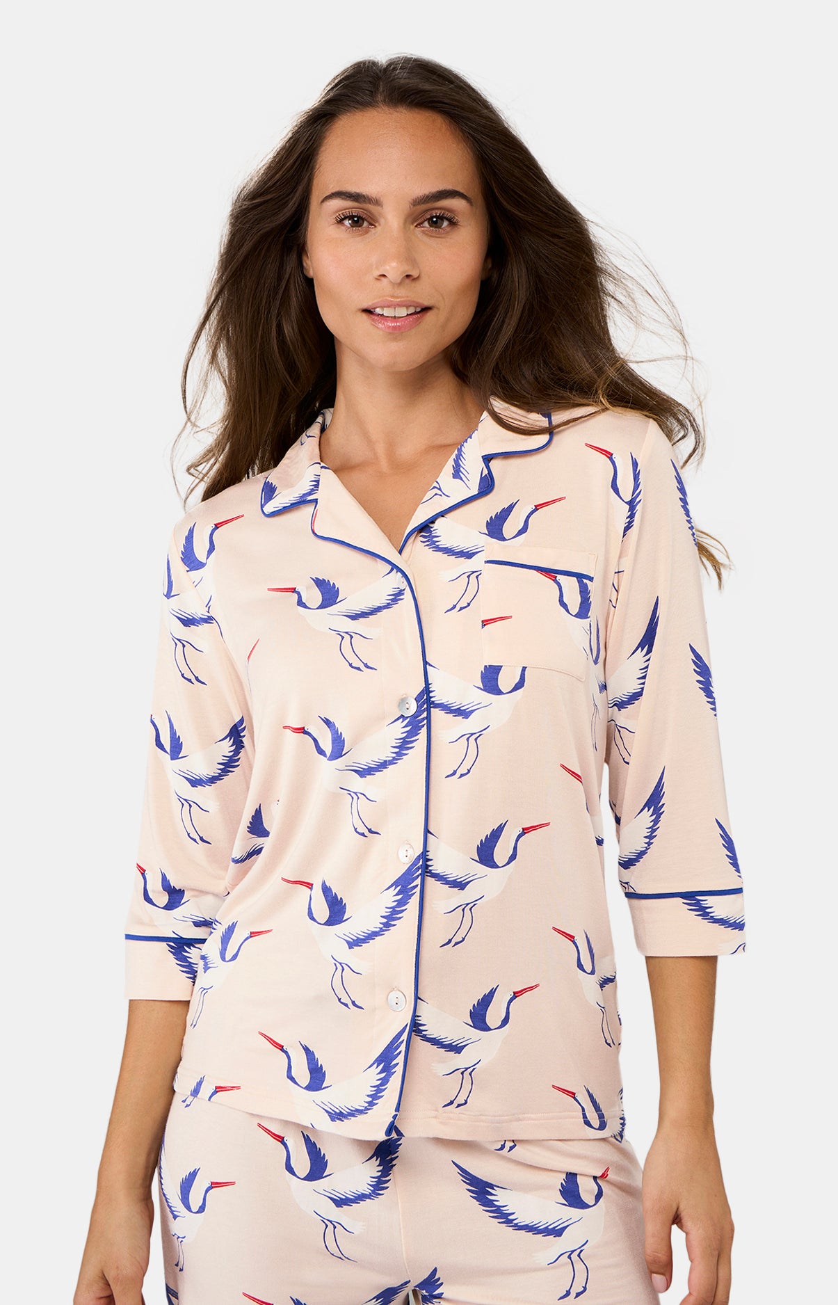 Pyjama court Femme Birdie Rose 5