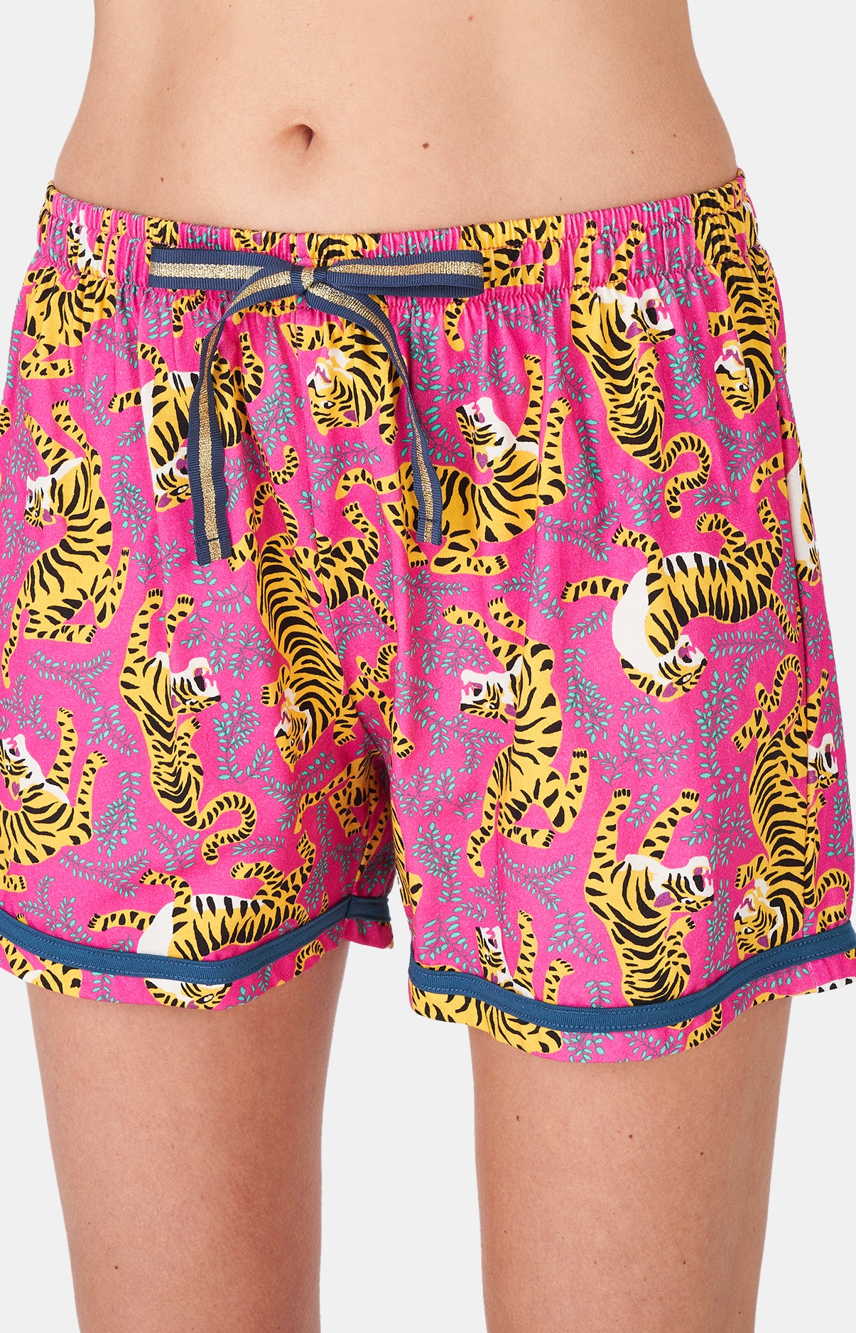 Pyjama court boutonné - Tigre 7
