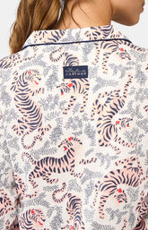 Pyjama court Tigre - Blanc 6