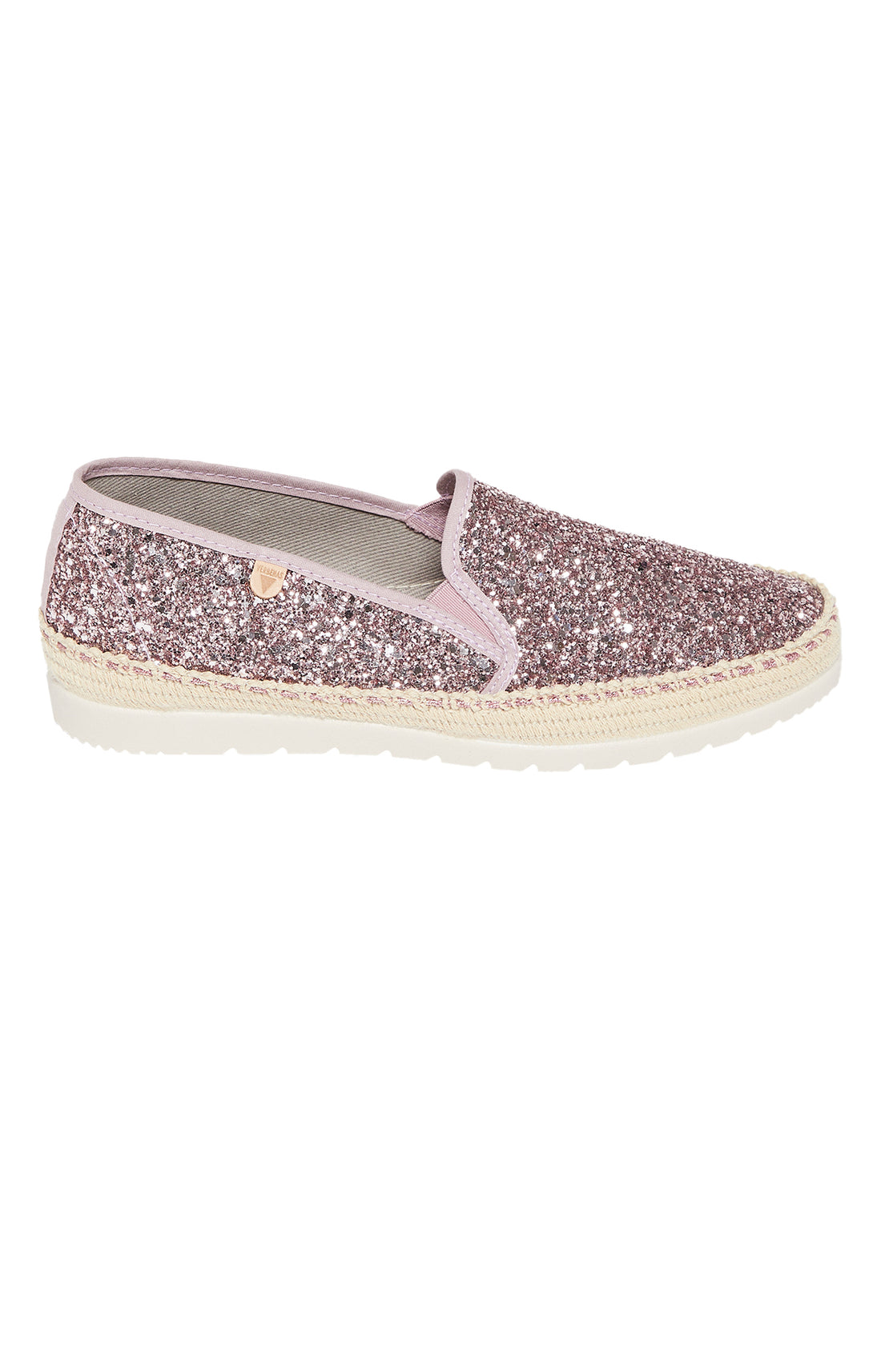 Espadrilles Femme Glitter Rose 2
