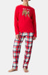 Pyjamas Femme Bear Noël ROUGE 1