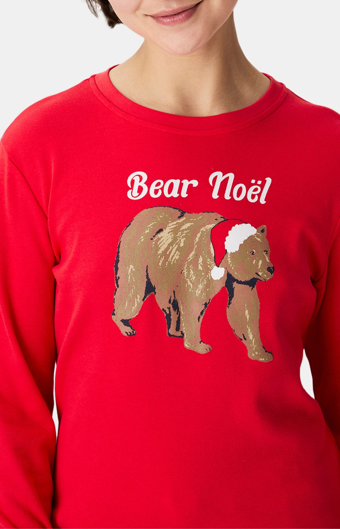 Pyjamas Femme Bear Noël ROUGE 2