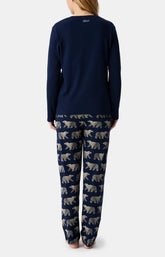 Pyjamas Femme Nuit Polaire MARINE 6