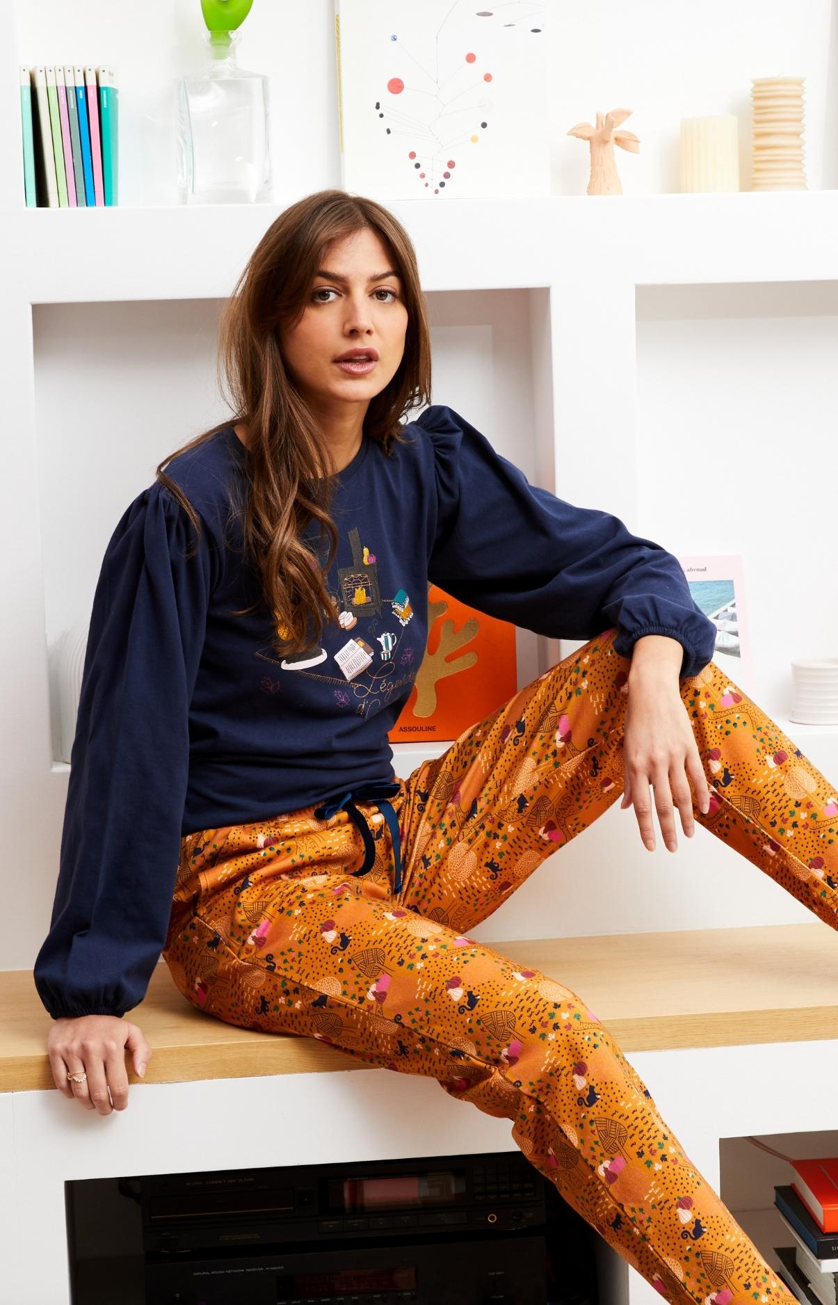 Arthur Pyjamas Pyjama Pumpkin - Pyjamas longs femme – Arthur