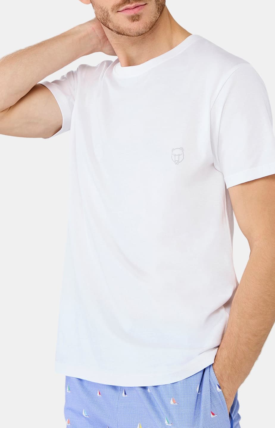 Tee-shirt Homme Blanc 1
