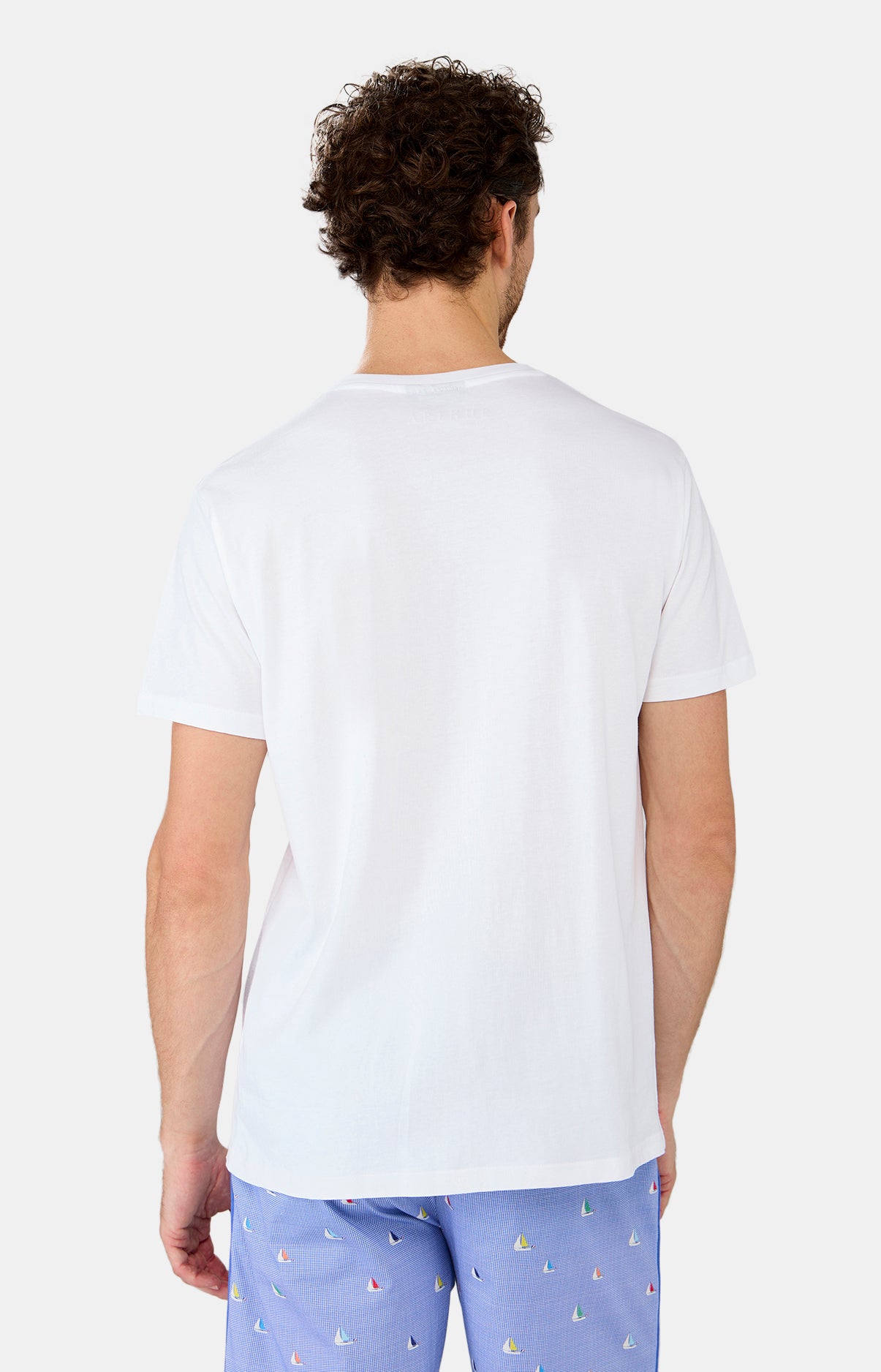 Tee-shirt Homme Blanc 5