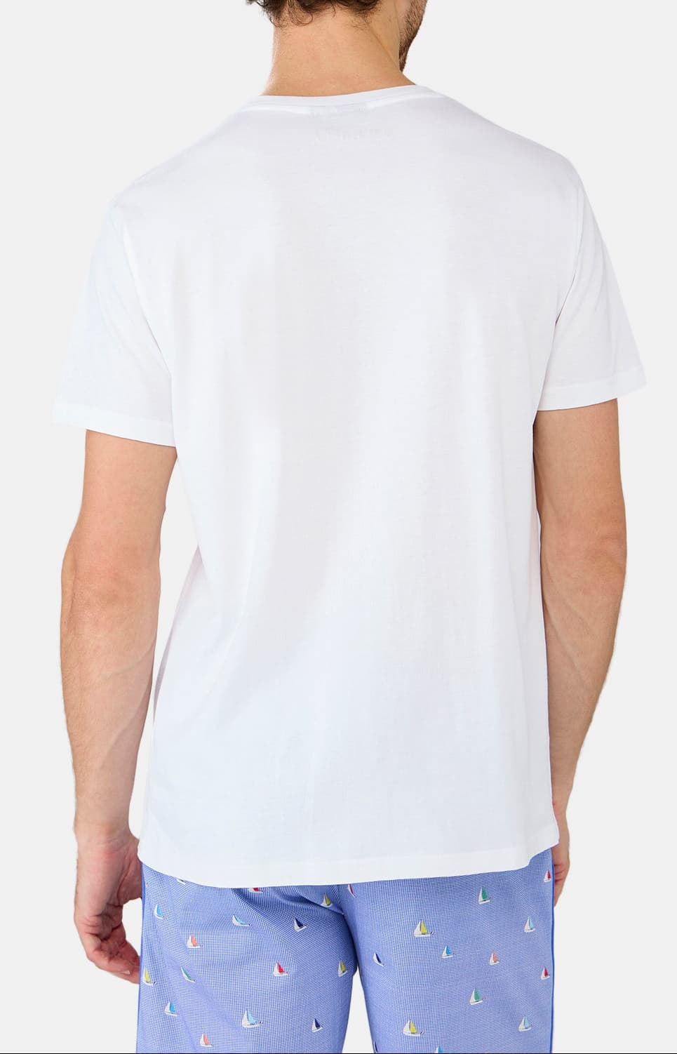 Tee-shirt Homme Blanc 5