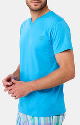 Tee-shirt Homme Bleu 1