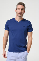 Haut Homme Marin Manches courtes Couleur MARINE 1