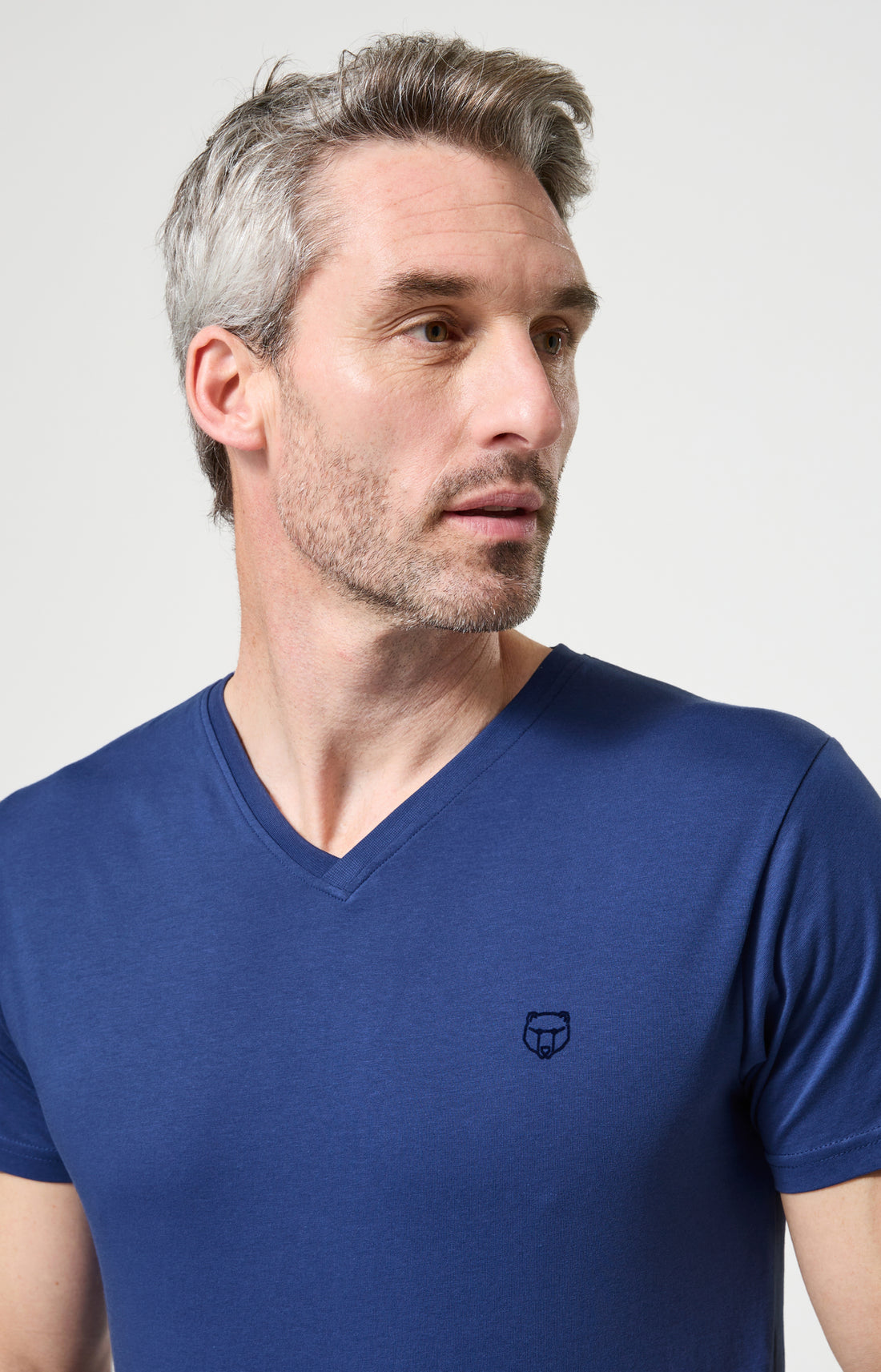 Haut Homme Marin Manches courtes Couleur MARINE 2