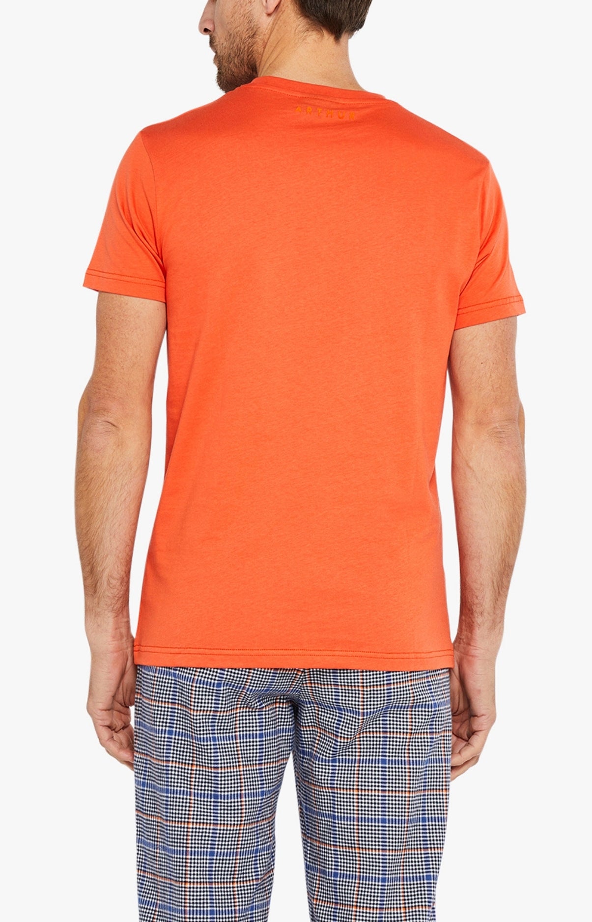 Tee-shirt manches courtes Coton - Orange