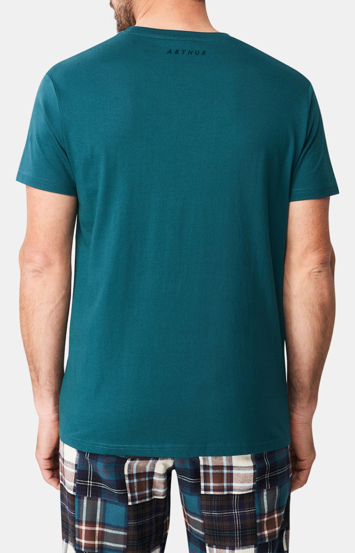 Tee-shirt Femme manches courtes Jeune Loup Bleu 5