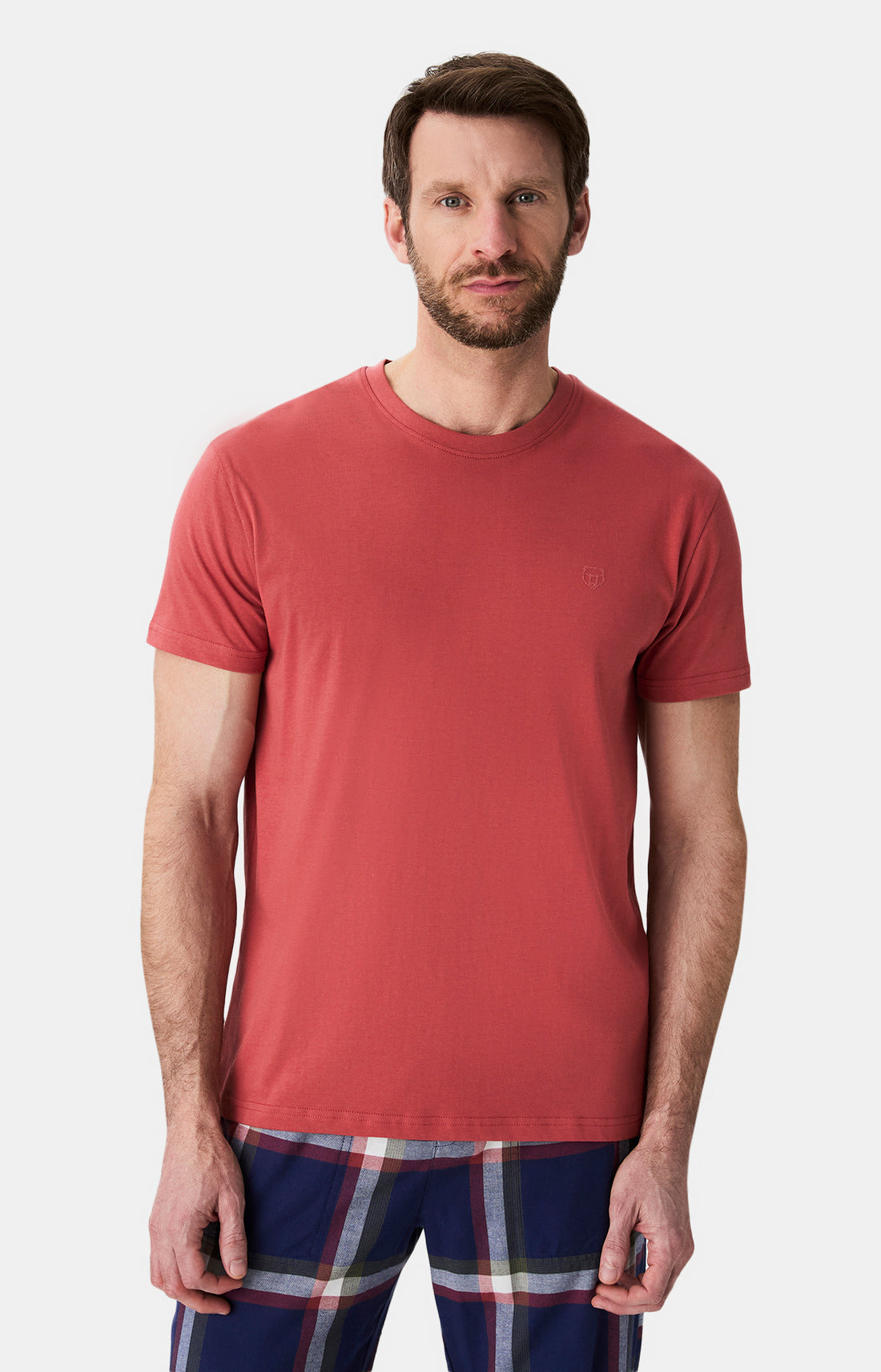 Hauts Homme shirt Terracotta TERRE 1