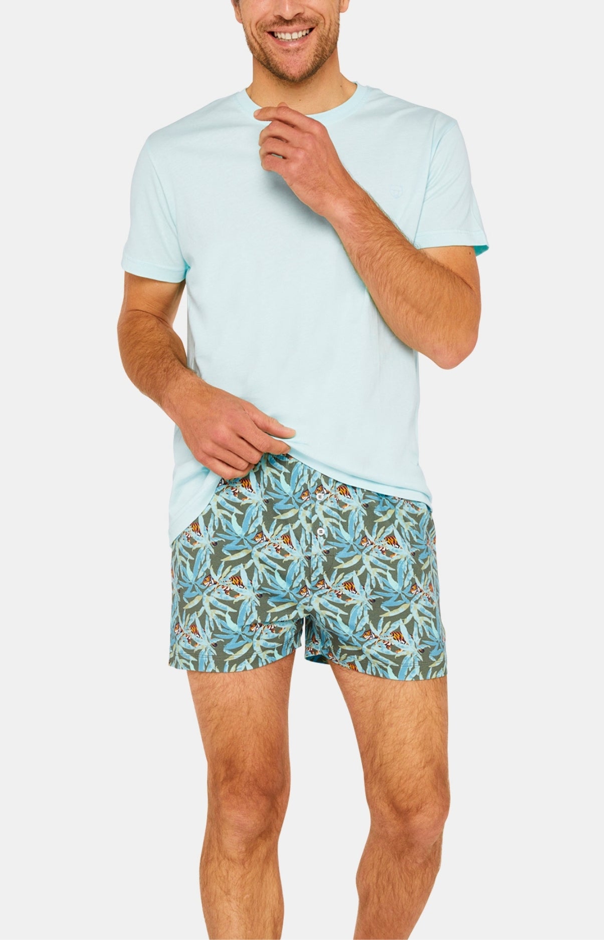 Short-sleeved tee-shirt - Lagoon