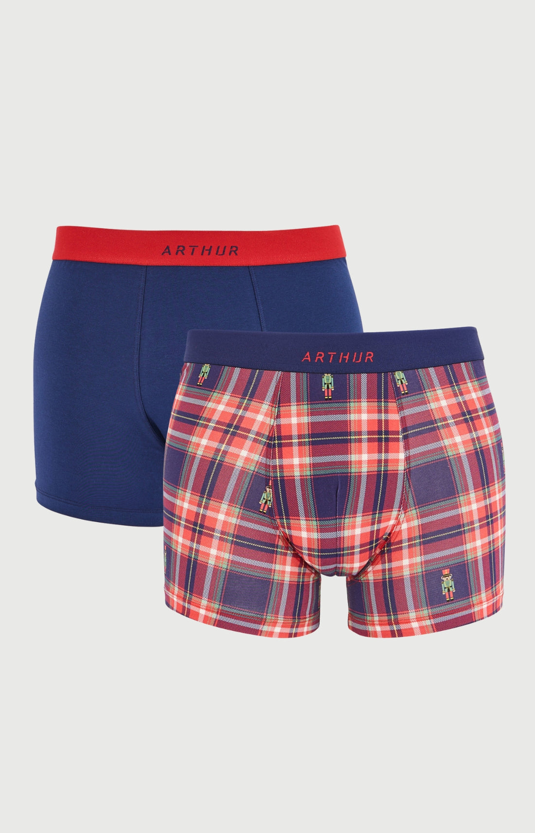 Pack 2 boxers en jersey de coton - Léon