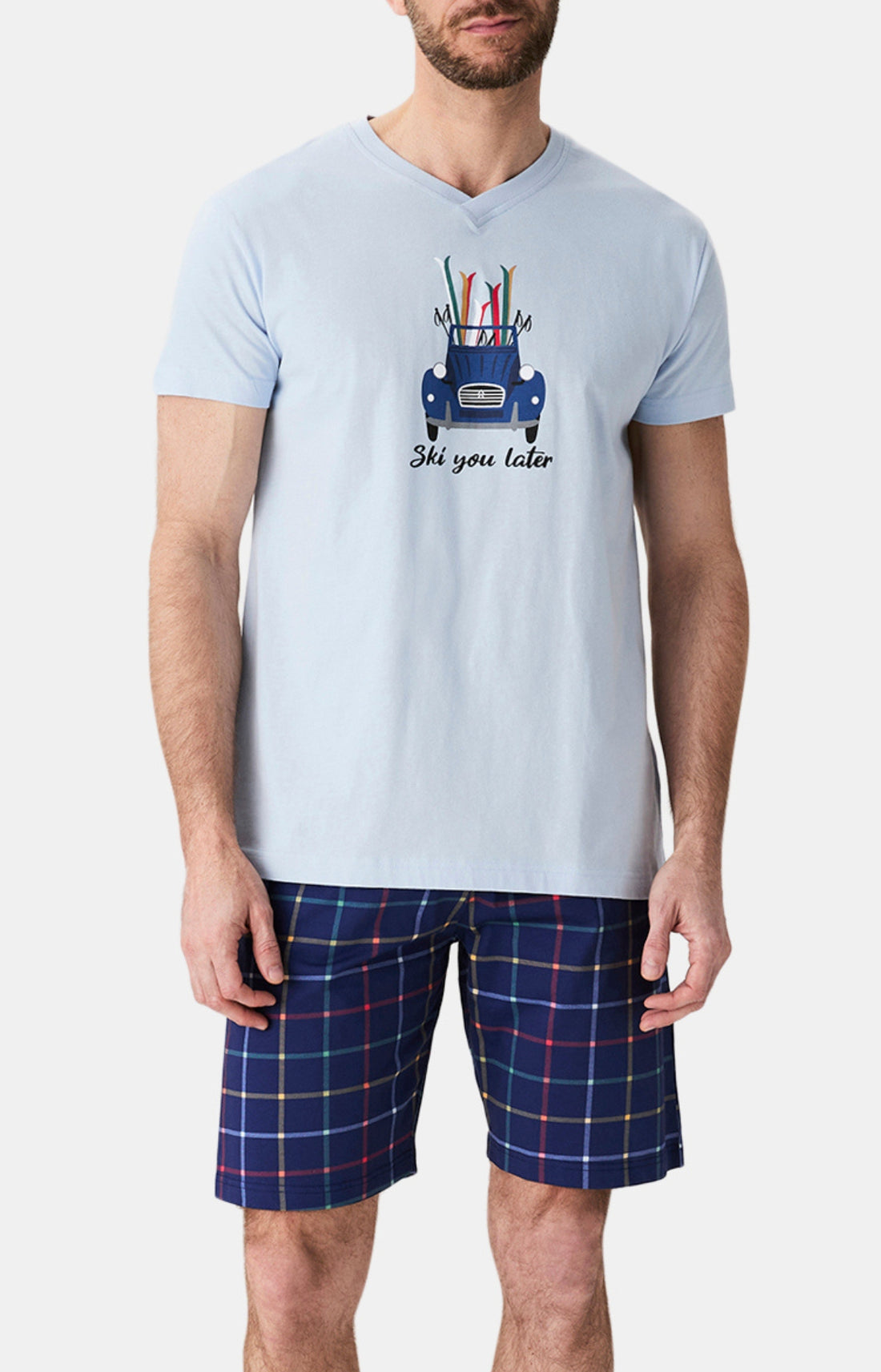 Pyjamas Homme Ski You Later MARINE 1