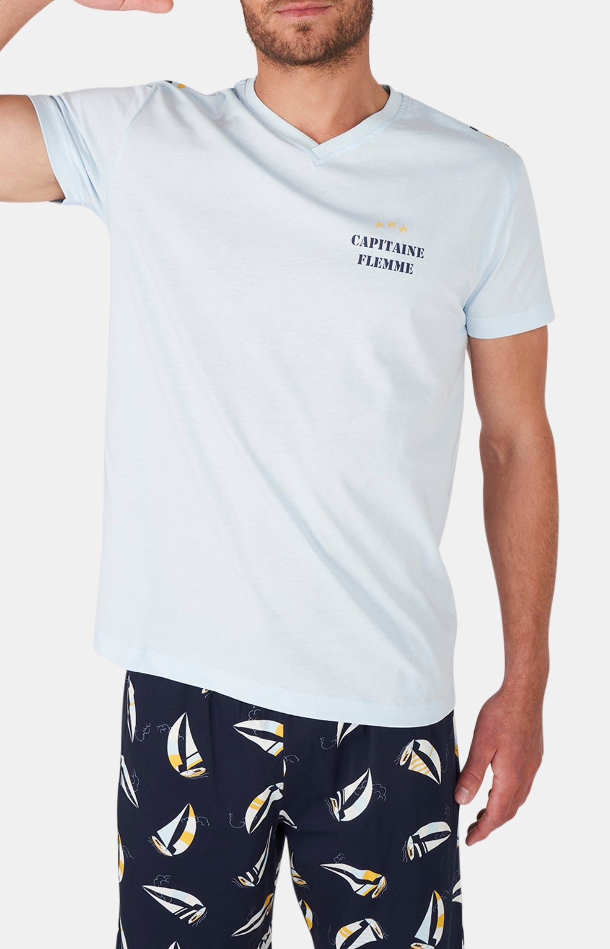 Pyjashort Capitaine Flemme 2