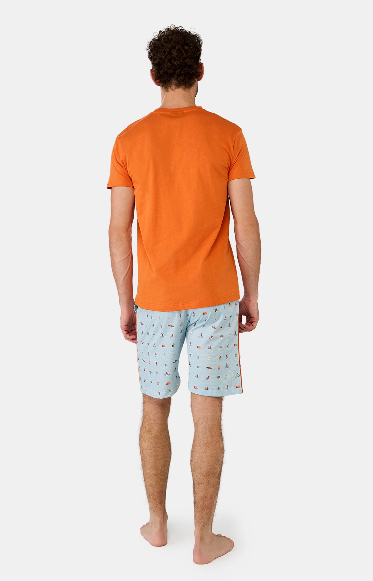 Pyjashort Homme Camping 6