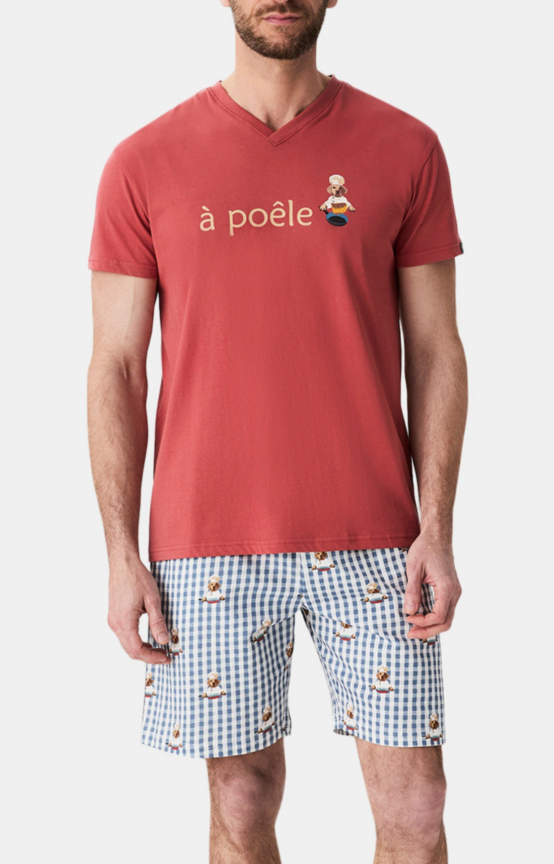 Pyjamas Homme A poêle GRIS 1