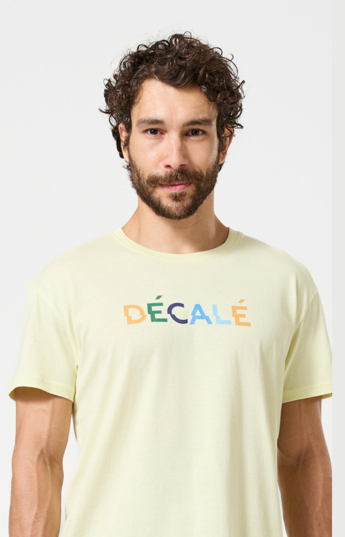 Pyjama Homme Décalé Manches courtes Imprimé rayures géométriques multicolores 2