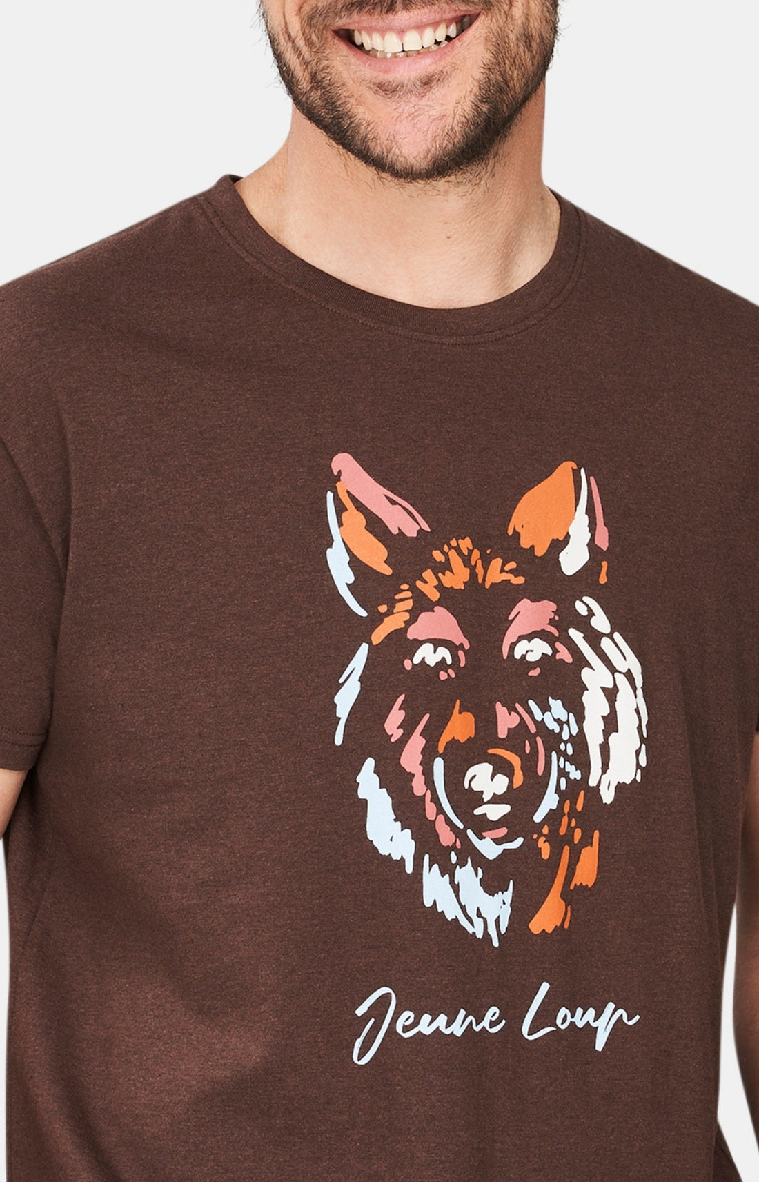 Pyjashort Homme Jeune loup Bleu 2