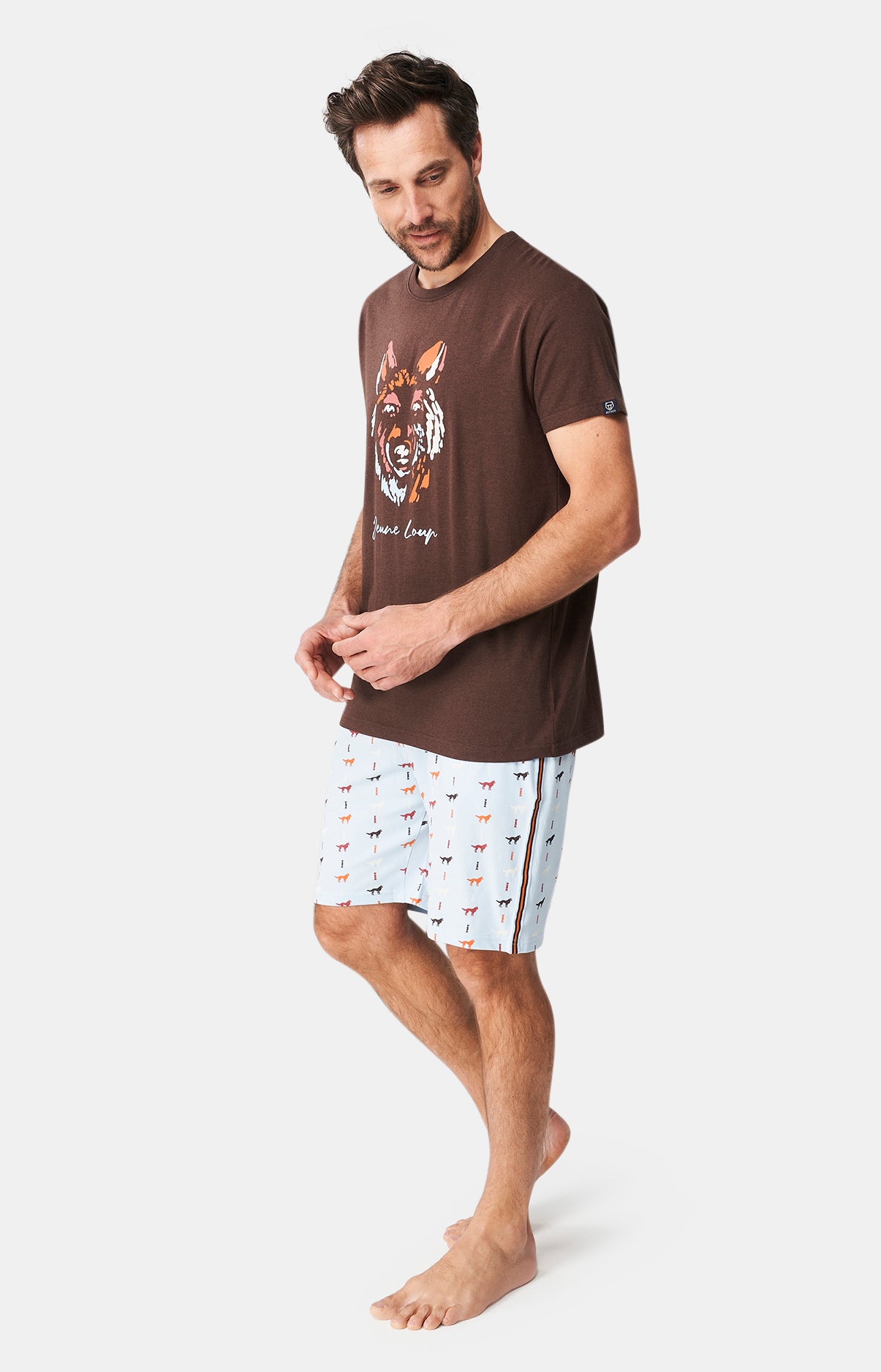 Pyjashort Jeune loup 1