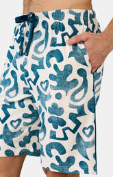 Pyjashort Homme Matis Pétrole 4