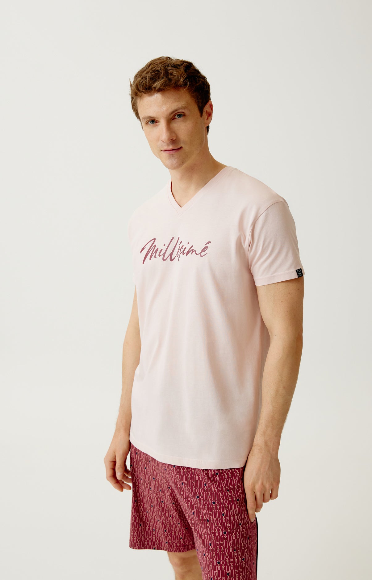 Pyjashort en jersey de coton léger - Millésimé