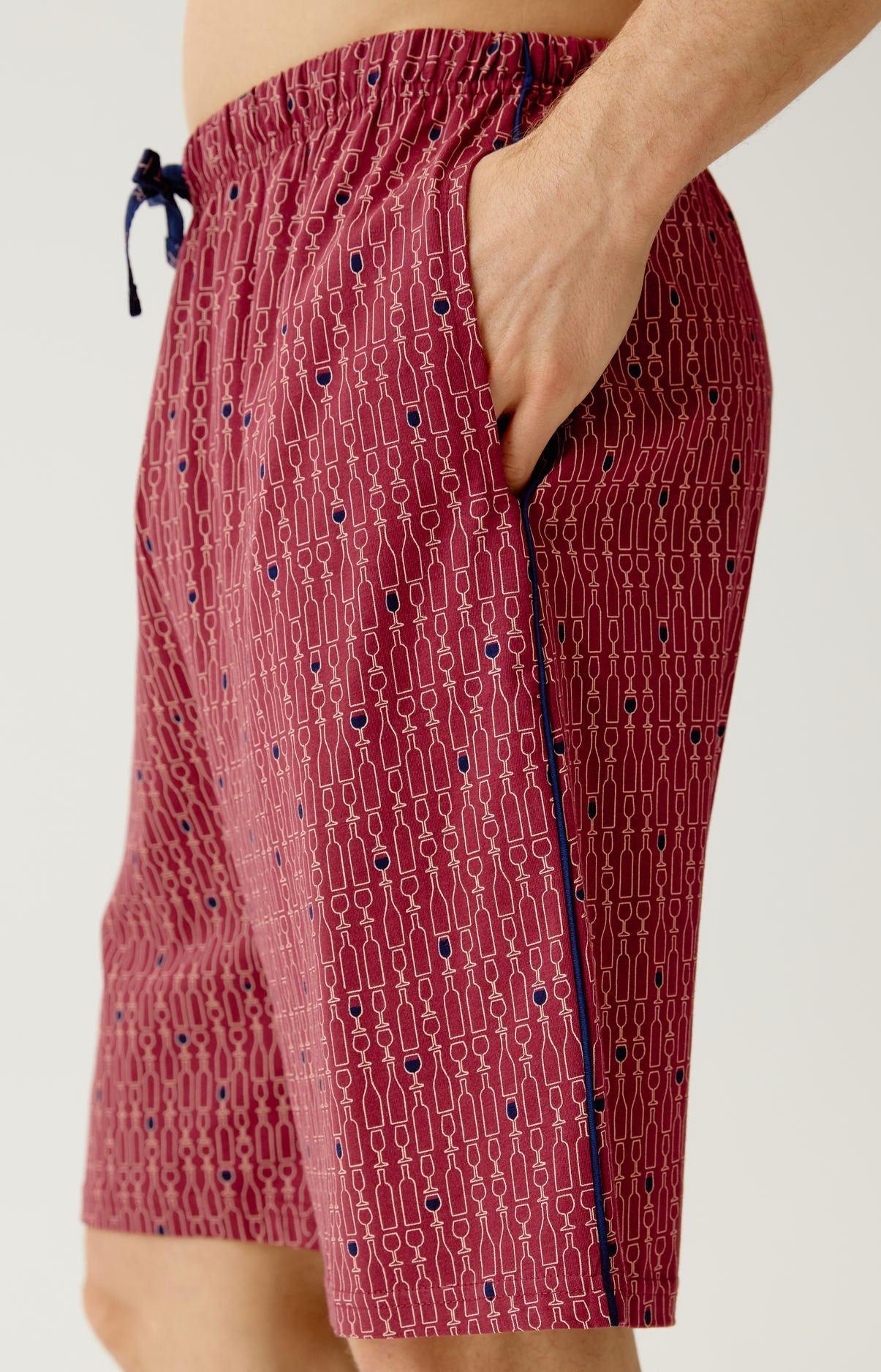 Pyjashort en jersey de coton léger - Millésimé